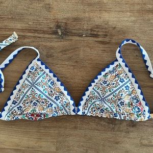 amalfi coast designed bikini top